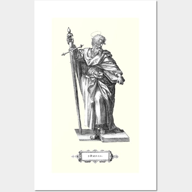 Saint Paul the Apostle: For all the Saints Series Wall Art by Catholicamtees